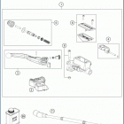 2020 FX 350 CHASSIS Front brake control