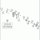 2019 TC 65 ENGINE Wa ter pump