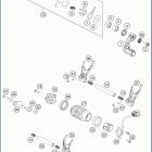 2019 FE 450 ENGINE Механизм переключения