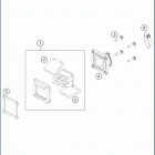 2019 TC 85 ENGINE Reed val ve case