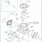 2019 TC 85 ENGINE Цилиндры