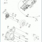 2019 TC 250 ENGINE Система зажигания