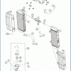 2019 FE 450 ENGINE Система охлаждения