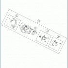 2019 TE 300i ENGINE Корпус Дросселя