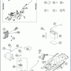 2019 TE 300i CHASSIS Электрика