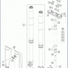 2019 TC 85 17_14 CHASSIS Передняя вилка