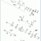 2019 FE 350 ENGINE Механизм переключения