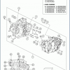 2020 FX 450 ENGINE Картер двигателя