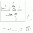 2019 FE 450 CHASSIS Front brake control