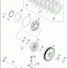 2019 FX 350 ENGINE Сцепление