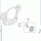 2019 FE 450 ENGINE Балансирный вал