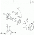 2019 FE 450 ENGINE Система зажигания