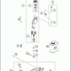 2020 FX 350 CHASSIS Тормозной цилиндр задний