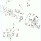 2019 FE 350 ENGINE Система зажигания