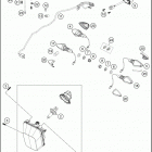 2018 701 ENDURO CHASSIS Фара