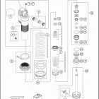 2018 FS 450 CHASSIS Амортизатор в разборе