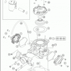 2018 85 SX ENGINE Цилиндры