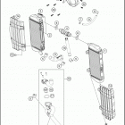 2018 FE 350 ENGINE Система охлаждения