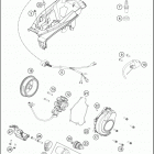 2018 TE 150 ENGINE Система зажигания