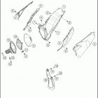 FC 450 ROCKSTAR EDITION CHASSIS Воздушный фильтр