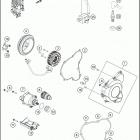 2018 TE 250i ENGINE Система зажигания