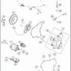 2018 TE 300 ENGINE Система зажигания