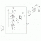 2018 TE 300 ENGINE Мощностной клапан