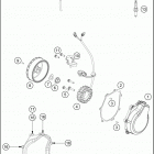 2018 FE 501 ENGINE Система зажигания