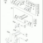 2016 125 SX CHASSIS Соединение рычагов