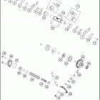2018 TE 150 ENGINE Глушитель
