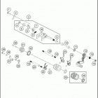 2018 65 SX MINI ENGINE Механизм переключения