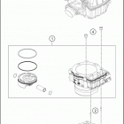 2018 FE 501 ENGINE Цилиндры