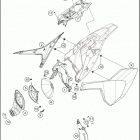 2018 TC 85 17_14 CHASSIS Воздушный фильтр