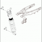 2018 FX 450 CHASSIS Амортизатор