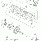 2018 FE 501 ENGINE Сцепление