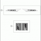 FC 350 CHASSIS Наклейки