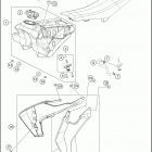 2018 TC 65 CHASSIS Tank, sea t , cover