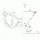 2018 TE 250 CHASSIS Side   /   center stand