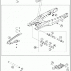 FC 450 ROCKSTAR EDITION CHASSIS Бугель