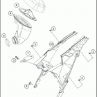 2018 TC 65 CHASSIS Воздушный фильтр
