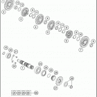 500 XCF-W 2020_Engine Трансмиссия 2-контрпривод