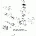 FC 450 ROCKSTAR EDITION CHASSIS Front brake control