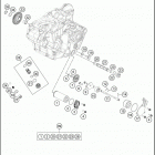 2018 FE 501 ENGINE Масляная система