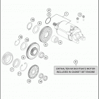 2020 690 ENDURO R ENGINE Электрический стартер