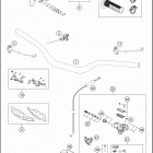 2018 TE 250i CHASSIS Руль