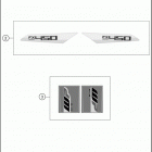 2018 FX 450 CHASSIS Наклейки