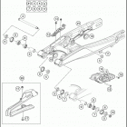 2018 TC 85 17_14 CHASSIS Бугель