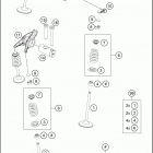 2020 690 ENDURO R ENGINE Клапана