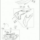 2018 FS 450 CHASSIS Tank, sea t , cover