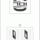 2018 701 ENDURO CHASSIS Наклейки
